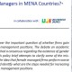 FEMISE MED BRIEF no10 : “Are Females good Managers in MENA Countries?”