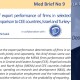FEMISE MED BRIEF no9 : « Les déterminants de la performance à l’exportation des entreprises dans la région MENA »