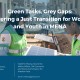 Policy Brief 17: Tâches vertes, écarts persistants : Assurer une transition juste pour les femmes et les jeunes dans la région MENA